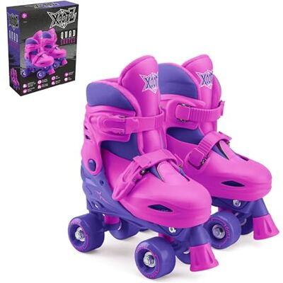 Xootz Kids Roller Skates, Adjustable Quad Skates Xootz Kids Roller Skates, Adjustable Quad Skates