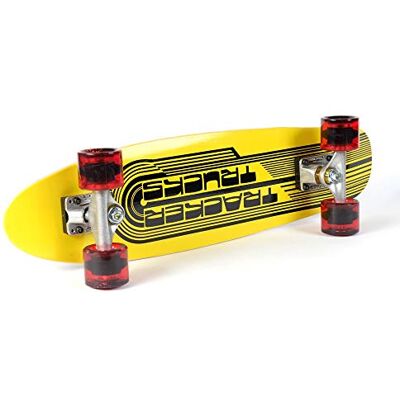 Tracker Trucks Cruiser Classic Wing Skate, 29" x 7.5", Yellow Tracker Trucks Cruiser Classic Wing Skate, 29" x 7.5", Yellow
