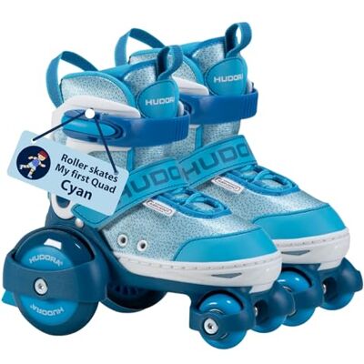 Hudora Roller Skates My First Quad in different sizes & colours quad skates for children up to 20kg adjustable in size Safe beginner rollers with large wheels Hudora Roller Skates My First Quad in different sizes & colours quad skates for children up to 20kg adjustable in size Safe beginner rollers with large wheels