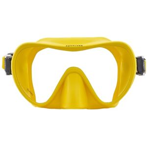 Aqualung Nabul Mask Adult diving, snorkelling and trekking mask for men and women with 180° vision, UV protection, anti-fog and anti-leak lens, Yellow Aqualung Nabul Mask Adult diving, snorkelling and trekking mask for men and women with 180° vision, UV protection, anti-fog and anti-leak lens, Yellow