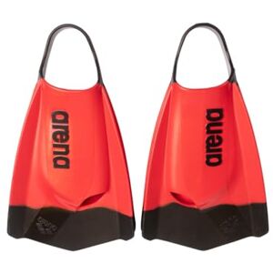 ARENA Unisex Adult Powerfin Pro II Swim Training Fins Men and Women Silicone Short Blade Flippers Left/Right Customized, Red/Black, Size 6-7 ARENA Unisex Adult Powerfin Pro II Swim Training Fins Men and Women Silicone Short Blade Flippers Left/Right Customized, Red/Black, Size 6-7
