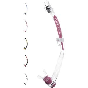 Cressi Itaca Ultra Dry Snorkel Snorkel Dry for Free Diving and Snorkeling, Transparent/Pink, One Size, Unisex Adult Cressi Itaca Ultra Dry Snorkel Snorkel Dry for Free Diving and Snorkeling, Transparent/Pink, One Size, Unisex Adult