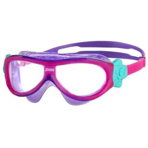 Zoggs Phantom Kids Mask Pink Violet Clear, 0-6 Years Zoggs Phantom Kids Mask Pink Violet Clear, 0-6 Years