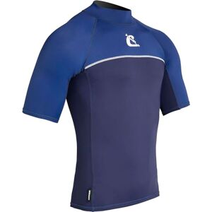Cressi Shield Man Rash Guard Short/SL Protective Rash Guard for Sup and Water Sports, Blue/Royal Blue, XXXL, Men's Cressi Shield Man Rash Guard Short/SL Protective Rash Guard for Sup and Water Sports, Blue/Royal Blue, XXXL, Men's