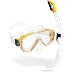 Cressi Onda Combo Set- Onda Mask + Snorkel Mexico, One Size, Unisex Adult, Transparent/Yellow Cressi Onda Combo Set- Onda Mask + Snorkel Mexico, One Size, Unisex Adult, Transparent/Yellow