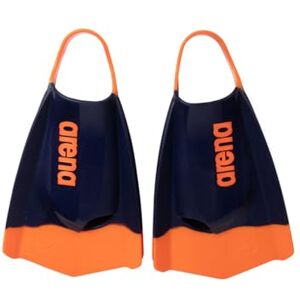 Arena Unisex Powerfin Pro II Swim Training Fins Navy/Orange Size 6-7 - Swim Training Fins Arena Unisex Powerfin Pro II Swim Training Fins Navy/Orange Size 6-7 - Swim Training Fins