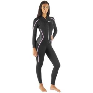 SEAC Invidia Lady, 3 mm neoprene, Ultrastretch, one-piece wetsuit with front zip for diving, snorkeling and freediving, black, M SEAC Invidia Lady, 3 mm neoprene, Ultrastretch, one-piece wetsuit with front zip for diving, snorkeling and freediving, black, M