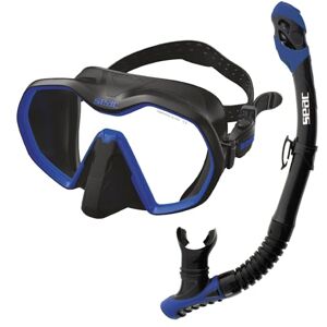 SEAC Set Bis Icona Dry, Set Mask Frameless and Snorkel Dry for Diving Underwater SEAC Set Bis Icona Dry, Set Mask Frameless and Snorkel Dry for Diving Underwater