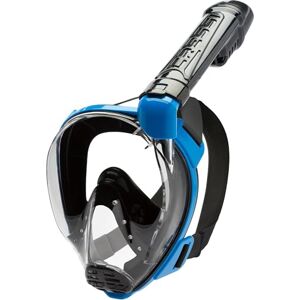Cressi Baron Full Face Mask Integral Anti Fog Snorkel Mask,Comfortable Face Mask with Exhalation Valve and Dry Snorkel, Unisex, Black / Blue Cressi Baron Full Face Mask Integral Anti Fog Snorkel Mask,Comfortable Face Mask with Exhalation Valve and Dry Snorkel, Unisex, Black / Blue