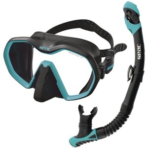 SEAC Set Bis Icona Dry, Set Mask Frameless and Snorkel Dry for Diving Underwater SEAC Set Bis Icona Dry, Set Mask Frameless and Snorkel Dry for Diving Underwater
