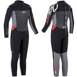 Osprey Kids 5mm Wetsuit, Full-Length Winter Kids Neoprene Surfing Bodyboarding Wetsuit, Origin, Red Osprey Kids 5mm Wetsuit, Full-Length Winter Kids Neoprene Surfing Bodyboarding Wetsuit, Origin, Red