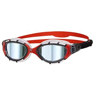Zoggs Predator Flex Goggle, UV Protection Swim Goggles,Black/Red/Mirror, small Zoggs Predator Flex Goggle, UV Protection Swim Goggles,Black/Red/Mirror, small