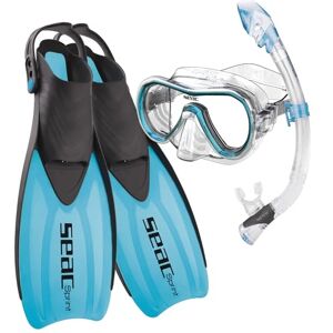 SEAC Unisex-Youth Set Sprint Dry Package with Dive Mask, Snorkel and Open Heel Fins, for Kids and Adults SEAC Unisex-Youth Set Sprint Dry Package with Dive Mask, Snorkel and Open Heel Fins, for Kids and Adults