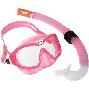 Aqualung Combo Mix Diving Mask Snorkel, Children Aged 4 Years and Older, Suitable for Scuba Diving, Snorkeling, with UV Protection and Silicone Gaskets, Anti-fog and Anti-leak Lenses, Boys & Girls Aqualung Combo Mix Diving Mask Snorkel, Children Aged 4 Years and Older, Suitable for Scuba Diving, Snorkeling, with UV Protection and Silicone Gaskets, Anti-fog and Anti-leak Lenses, Boys & Girls