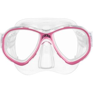 Cressi Perla Jr Mask Separate Glass Diving Mask,Transparent/Pink Cressi Perla Jr Mask Separate Glass Diving Mask,Transparent/Pink