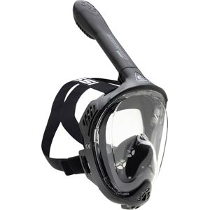 Cressi Java Full Face Mask Black/Black L/Xl-Full Face Snorkel Mask, Ultra Clear Anti Fog Lens, 100% Silicone, Snorkel Dry with Safety Valves, Black/Black, L/XL Cressi Java Full Face Mask Black/Black L/Xl-Full Face Snorkel Mask, Ultra Clear Anti Fog Lens, 100% Silicone, Snorkel Dry with Safety Valves, Black/Black, L/XL