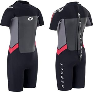 Osprey Kids Shorty Wetsuit Boys and Girls 3mm Neoprene Suit for Surfing, Paddle Boarding, Multiple Colours Osprey Kids Shorty Wetsuit Boys and Girls 3mm Neoprene Suit for Surfing, Paddle Boarding, Multiple Colours