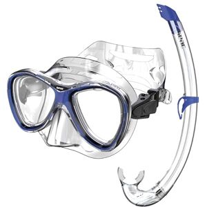 SEAC Set Bis Capri Top, Set with Capri Mask and Silicone Snorkel Top for Adults and Kids SEAC Set Bis Capri Top, Set with Capri Mask and Silicone Snorkel Top for Adults and Kids