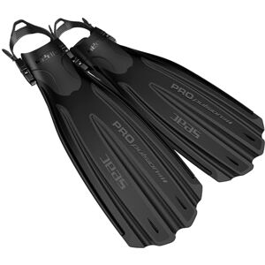 SEAC Propulsion, Diving Fins with Adjustable Strap, Made in Italy, black,9/11UK SEAC Propulsion, Diving Fins with Adjustable Strap, Made in Italy, black,9/11UK