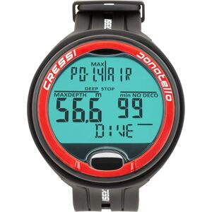 Cressi Donatello Diving Computer Professional Wrist Diving and Apnea Dive Computer, Black/Red, One Size, Unisex Adult Cressi Donatello Diving Computer Professional Wrist Diving and Apnea Dive Computer, Black/Red, One Size, Unisex Adult