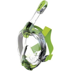SEAC Libera, New Generation Integrated Snorkeling Mask, Hypoallergenic Silicone, Quick Release, 4 Sizes, green, L/XL SEAC Libera, New Generation Integrated Snorkeling Mask, Hypoallergenic Silicone, Quick Release, 4 Sizes, green, L/XL