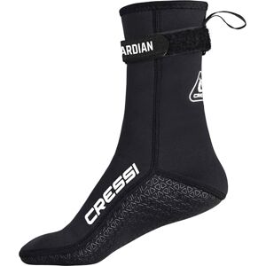 Cressi Guardian High Unisex Black Neoprene Socks 2mm Ideal for All Water Sports Enthusiasts, XS (UK 4/4.5) Cressi Guardian High Unisex Black Neoprene Socks 2mm Ideal for All Water Sports Enthusiasts, XS (UK 4/4.5)