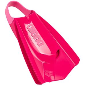 ARENA Powerfin Pro II Swimming Fins Adult Comfortable Silicone Fins, PINK, 3.5-4 ARENA Powerfin Pro II Swimming Fins Adult Comfortable Silicone Fins, PINK, 3.5-4