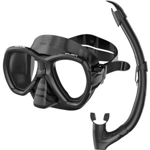 SEAC Set Elba, Snorkeling Set with Underwater Mask and Snorkel with Water Drain Valve for Boys and Girls SEAC Set Elba, Snorkeling Set with Underwater Mask and Snorkel with Water Drain Valve for Boys and Girls