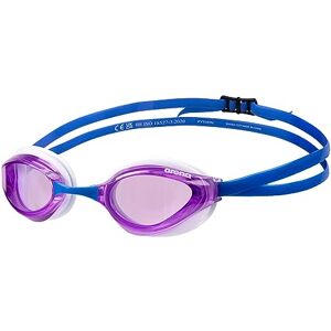 Arena Unisex Python Racing Swim Goggles for Men and Women Anti-Fog Non-Mirror Lens Max Comfort Dual Strap, Violet/White/Blue Arena Unisex Python Racing Swim Goggles for Men and Women Anti-Fog Non-Mirror Lens Max Comfort Dual Strap, Violet/White/Blue