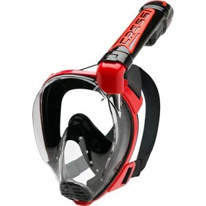 Cressi Duke Full Face Snorkel Dry Mask Available in Standard Version or with Action Cam Holder, Adult Unisex, Black / Red Cressi Duke Full Face Snorkel Dry Mask Available in Standard Version or with Action Cam Holder, Adult Unisex, Black / Red