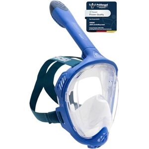 Cressi Java Full Face Mask Blue/Blue Navy S/M-Full Face Snorkel Mask, Ultra Clear Anti Fog Lens, 100% Silicone, Snorkel Dry with Safety Valves, Blue/Navy Blue, S/M Cressi Java Full Face Mask Blue/Blue Navy S/M-Full Face Snorkel Mask, Ultra Clear Anti Fog Lens, 100% Silicone, Snorkel Dry with Safety Valves, Blue/Navy Blue, S/M