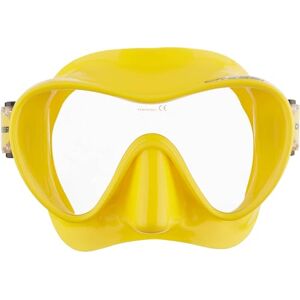 Cressi F1 Mask Yellow Frameless Mask for Diving and Snorkeling, Yellow, One Size, Unisex Cressi F1 Mask Yellow Frameless Mask for Diving and Snorkeling, Yellow, One Size, Unisex