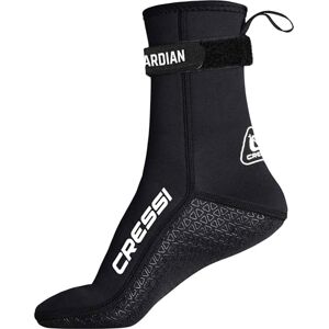 Cressi Guardian Mid High Unisex Black Neoprene Socks 2mm Ideal for All Water Sports Enthusiasts, L (UK 8/8.5) Cressi Guardian Mid High Unisex Black Neoprene Socks 2mm Ideal for All Water Sports Enthusiasts, L (UK 8/8.5)