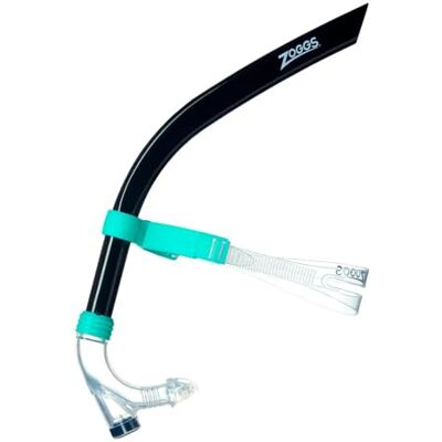 Zoggs Centre Line Snorkel Black/Turquoise Zoggs Centre Line Snorkel Black/Turquoise