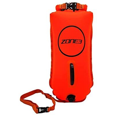 ZONE3 Swim Safety Buoy/Dry Bag 28L Premium Tow Float and Water Tight Dry Bag for Open Water Swimming ZONE3 Swim Safety Buoy/Dry Bag 28L Premium Tow Float and Water Tight Dry Bag for Open Water Swimming