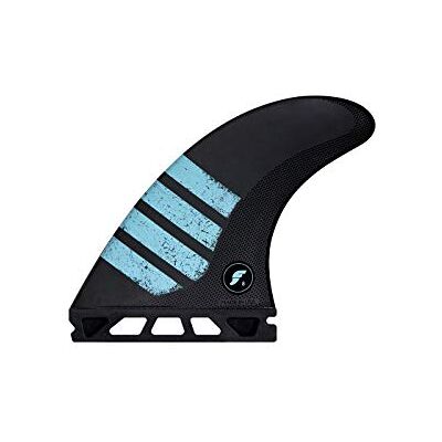 Futures F8 Alpha 5-Fin Tri-Quad Surfboard Fins Carbon Green Futures F8 Alpha 5-Fin Tri-Quad Surfboard Fins Carbon Green