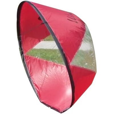 Myralux Windsurfing Sail Replacement Foldable Downwind Kayak Portable Kayak Sail Replacement with Clear Window for Inflatable Boats, Sailboats, Canoes, Boating Supply, Enduring Myralux Windsurfing Sail Replacement Foldable Downwind Kayak Portable Kayak Sail Replacement with Clear Window for Inflatable Boats, Sailboats, Canoes, Boating Supply, Enduring