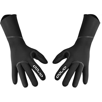 ORCA Openwater Mens Swim Gloves Black S ORCA Openwater Mens Swim Gloves Black S