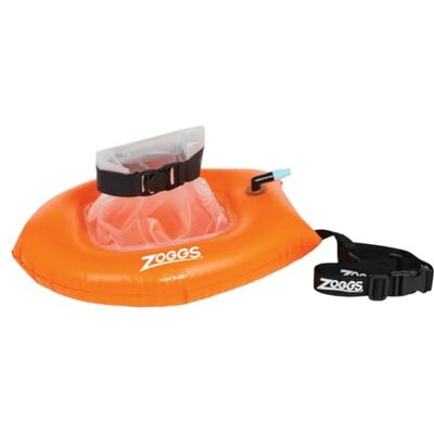 Zoggs TOW FLOAT PLUS, Highly Visible Swim Buoy, Safety Buoy for Open Water Swimmers, Triathletes, Snorkeling, Safe Swim Training Zoggs TOW FLOAT PLUS, Highly Visible Swim Buoy, Safety Buoy for Open Water Swimmers, Triathletes, Snorkeling, Safe Swim Training