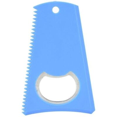 Alomejor Surfboard Wax Comb – Universal Gummy Wax Remover Tool for Shortboard & Longboard, Includes Keychain Hole for Easy Carrying (Blue) Alomejor Surfboard Wax Comb – Universal Gummy Wax Remover Tool for Shortboard & Longboard, Includes Keychain Hole for Easy Carrying (Blue)