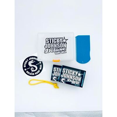Sticky Johnson Surf Wax Pack – Cold Water Surf Wax Sticky Johnson Surf Wax Pack – Cold Water Surf Wax
