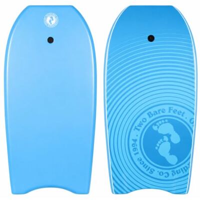 Two Bare Feet Bodyboard with Leash — 33", 37", 41", 42", 44" Adult Boogie Board IXPE Foam Deck, EVA Core & Slick Bottom Lightweight, Durable, High-Performance Wave Rider for Beach & Surf Two Bare Feet Bodyboard with Leash — 33", 37", 41", 42", 44" Adult Boogie Board IXPE Foam Deck, EVA Core & Slick Bottom Lightweight, Durable, High-Performance Wave Rider for Beach & Surf