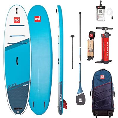 Red Paddle Co 10'6" Ride Paddle Board, 2022 Package (Prime Paddle) Red Paddle Co 10'6" Ride Paddle Board, 2022 Package (Prime Paddle)