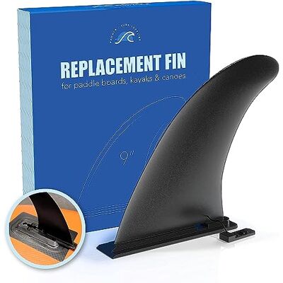 TYSR Paddle Board Fin 9" Replacement for iSUP/Inflatable Paddle boards, kayak, canoe Stand Up Plastic Fin TYSR Paddle Board Fin 9" Replacement for iSUP/Inflatable Paddle boards, kayak, canoe Stand Up Plastic Fin