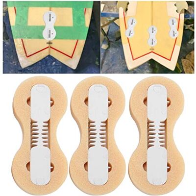 Kuuleyn Surfing Board Fcs Fusion, 3 pcs Fin Box Plug Surfing Surfboard Fins Surf Fin Fcs Plugs Black Fins Stern Groove Fittings Plastic Sturdy Durable Fin FCS Plug for Surfing Surf Board(white) Kuuleyn Surfing Board Fcs Fusion, 3 pcs Fin Box Plug Surfing Surfboard Fins Surf Fin Fcs Plugs Black Fins Stern Groove Fittings Plastic Sturdy Durable Fin FCS Plug for Surfing Surf Board(white)