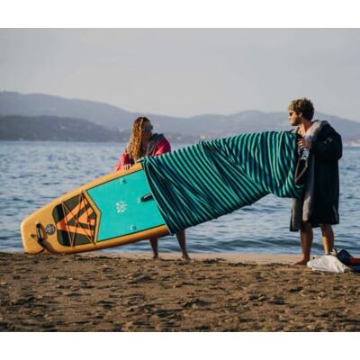 fatstick Stand Up Paddle Board Stretch Sock Cover Fits 10ft to 11.5ft Boards Protect SUP & Surf Boards Doubles Up as Beach Towel or Blanket fatstick Stand Up Paddle Board Stretch Sock Cover Fits 10ft to 11.5ft Boards Protect SUP & Surf Boards Doubles Up as Beach Towel or Blanket