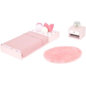 Our Generation OG Sweet Snuggles Bedroom Set Dollhouse Furniture for 18-inch Dolls – 10 Piece Playset Our Generation OG Sweet Snuggles Bedroom Set Dollhouse Furniture for 18-inch Dolls – 10 Piece Playset