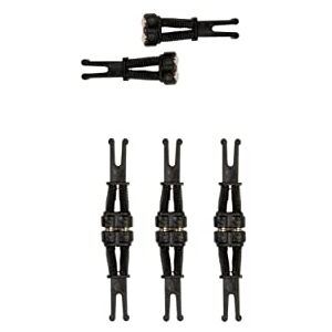 Hornby R7400 Vacuum Pipe Magnetic Coupling Pack 17mm Spare Parts and Train Accessories for OO Gauge Model Railway Sets, Coupling and Modelling Tools 16 x Magnetic Couplings, Scale 1:76 Hornby R7400 Vacuum Pipe Magnetic Coupling Pack 17mm Spare Parts and Train Accessories for OO Gauge Model Railway Sets, Coupling and Modelling Tools 16 x Magnetic Couplings, Scale 1:76