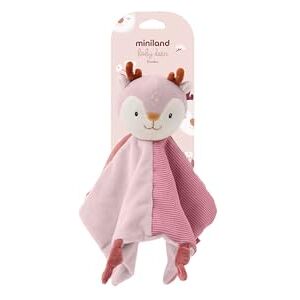 Miniland Doudou for Baby, Soft and Light Attachment Plush, From 0 Months, Washable and Safe (Baby Deer) Miniland Doudou for Baby, Soft and Light Attachment Plush, From 0 Months, Washable and Safe (Baby Deer)