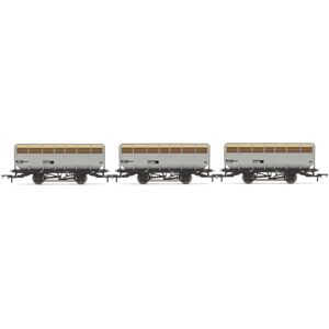 Hornby R60255 BR 20T Coke Hopper Wagon Triple Pack Freight Wagons, 00 Gauge Hornby R60255 BR 20T Coke Hopper Wagon Triple Pack Freight Wagons, 00 Gauge